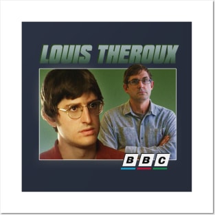 Louis Theroux 90s Green Posters and Art